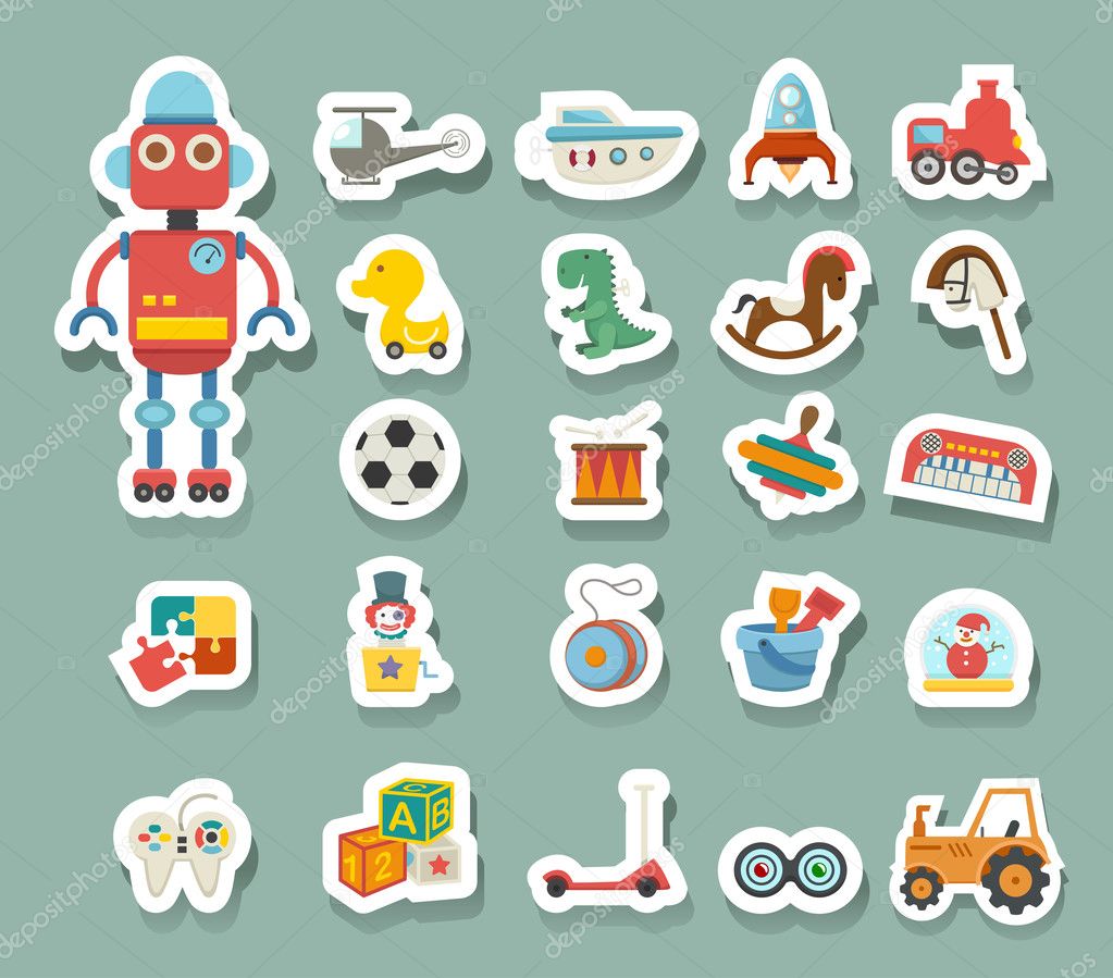 Toys icons