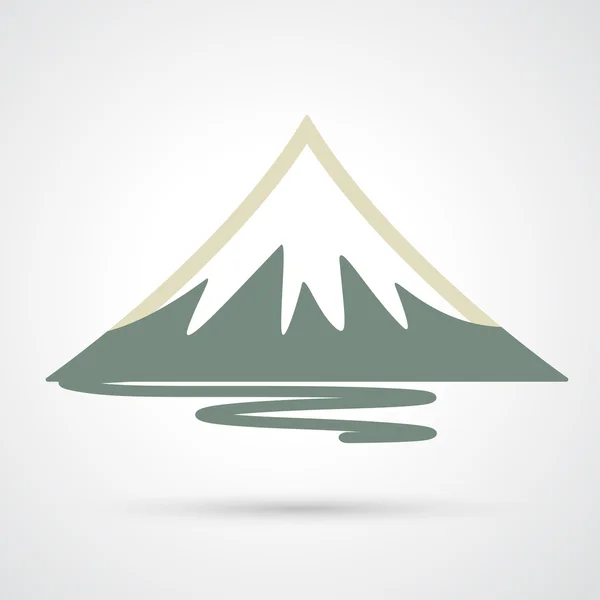 Ikona górska — Wektor stockowy