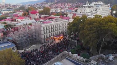 Tiflis, Gürcistan - 28 Ekim 2021: 