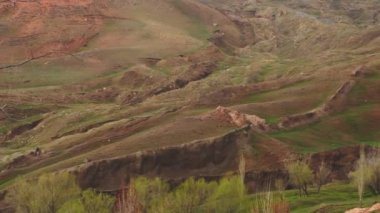 The Durupinar site with strong structure made of limonite adjacent to village of Uzengili in eastern Turkey. Noah's arc legend