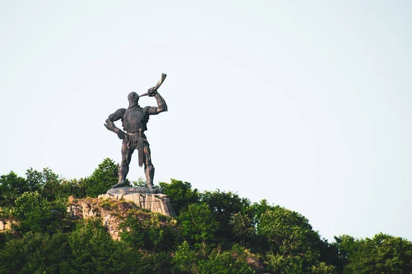 Jättestor Stridsstaty Monument Didgori Historisk Plats Minnesmärke Georgien Historiska Sevärdheter — Stockfoto