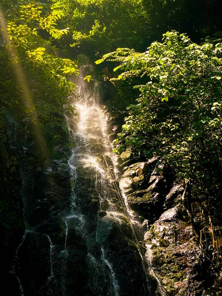 Знаменитый Водопад Мирвети Аджарии Грузия — стоковое фото