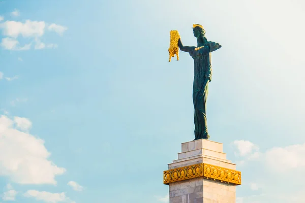 Batumi Georgien Augusti 2022 Närbild Medea Staty Europeiskt Torg Barumi — Stockfoto