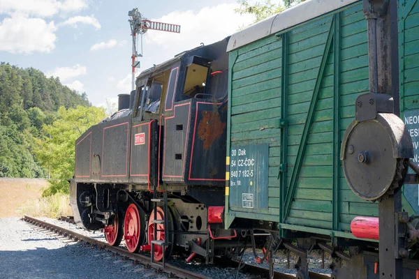 Railway Open Air Museum Lupene Czech Rep 24Th July 2022 — Zdjęcie stockowe