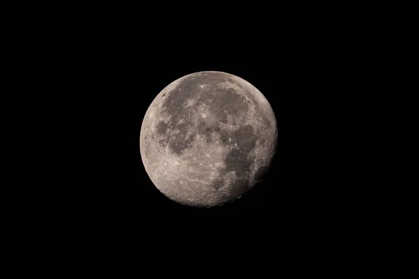 Mond Hintergrund Des Nachthimmels — Stockfoto