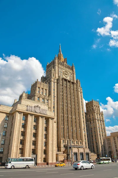 Здание Министерства Иностранных Дел Российской Федерации — стоковое фото
