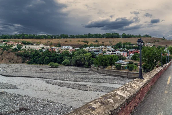 Vista Del Pueblo Krasnaya Sloboda Norte Azerbaiyán — Foto de Stock