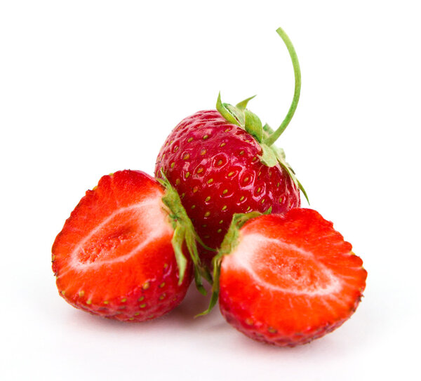 Strawberry isolated on white background