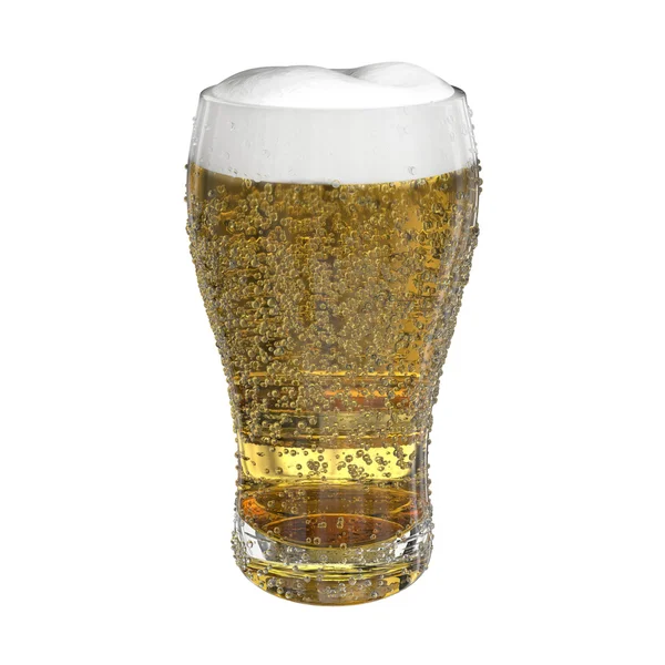 Frisches Bier — Stockfoto