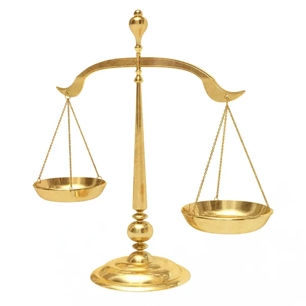 Gold scales — Stock Photo, Image