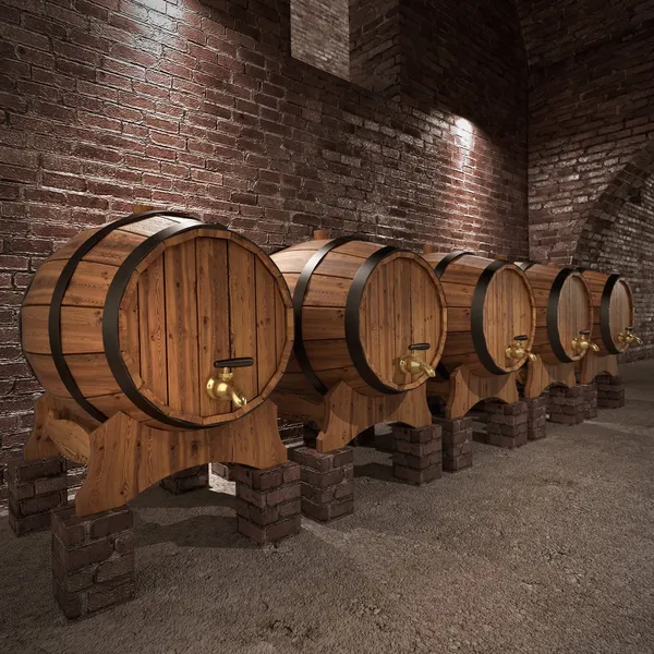 Ancient wine cellar — Stock Photo, Image