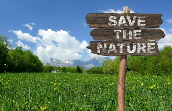 Save the Nature — Stock Photo, Image