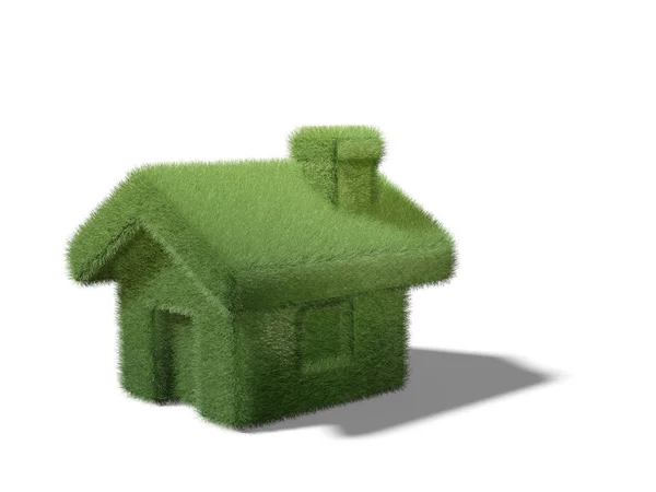 Πράσινο σπίτι — Φωτογραφία Αρχείου