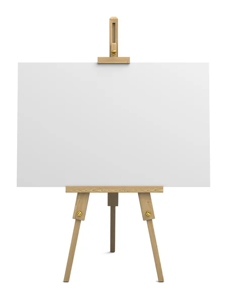 Wooden easel — Stock Photo, Image