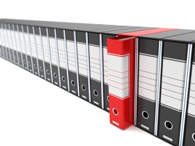 klasörleri yığını