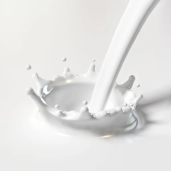 Csepp tej — Stock Fotó