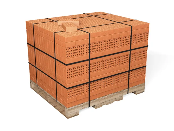 Mattoni pallet — Foto Stock