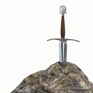 The sword in the stone clipart