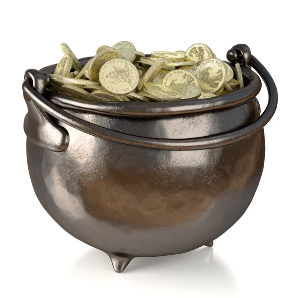 Pot of gold — Stock Photo, Image