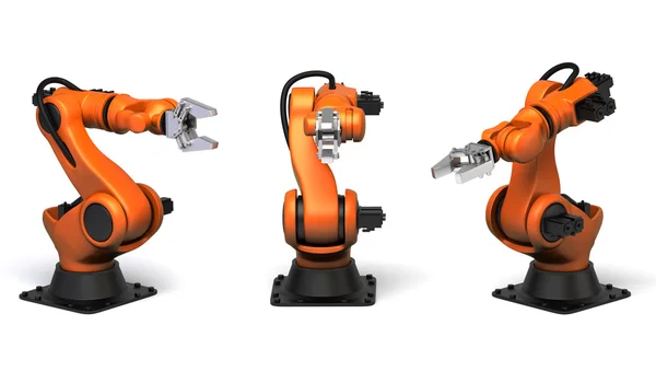 Industrial robots — Stock Photo, Image