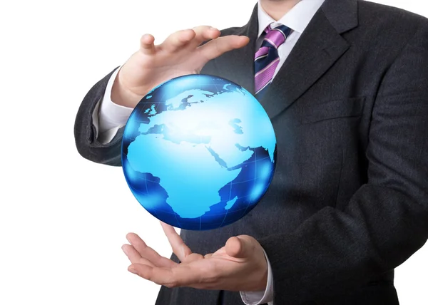 The world in the hands — Stock Photo, Image