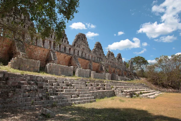 Uxmal Maya harabelerini — Stok fotoğraf