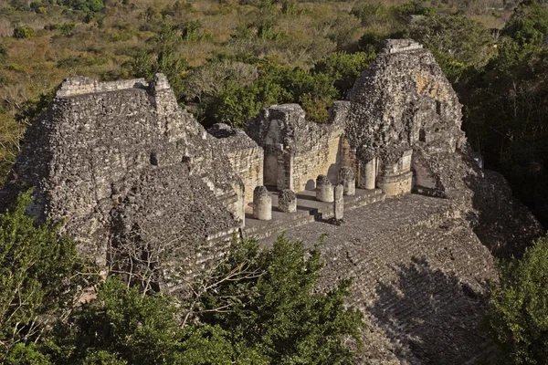 Ruiny Majów Bekan — Zdjęcie stockowe