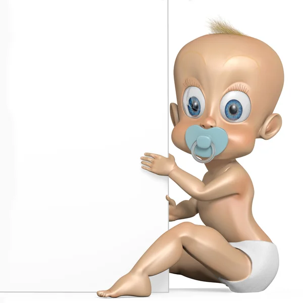 Bebé de dibujos animados — Foto de Stock