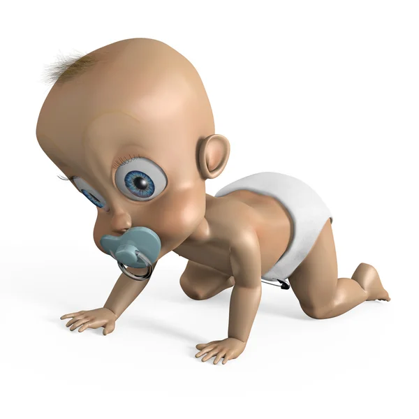 Cartoon baby — Stockfoto