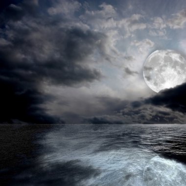 gece deniz
