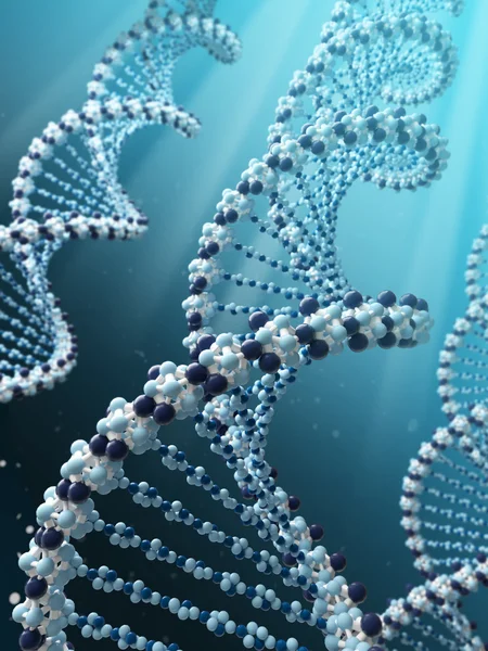 DNA spiraal — Stockfoto