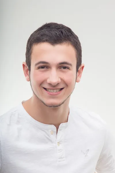 Young handsome guy half length — Stock Photo, Image