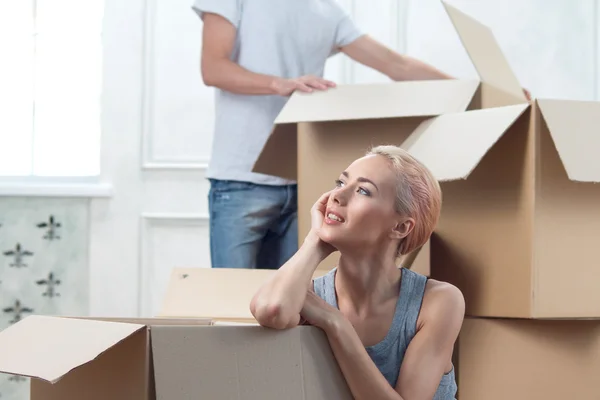 Removal is not easy thing — Stock Photo, Image