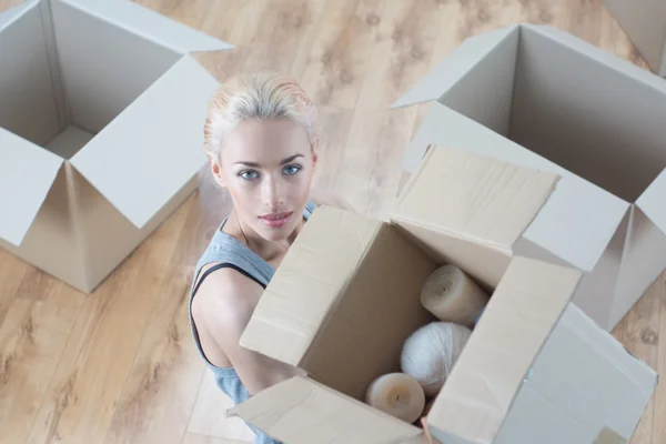 Umzug ist keine einfache Sache — Stockfoto