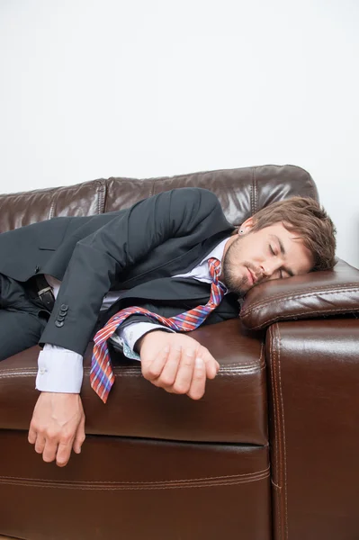 Tired businessman — Stock Photo, Image