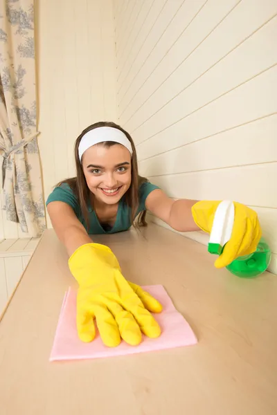 Cameriera e faccende domestiche — Foto Stock