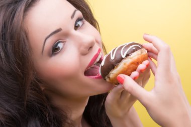 sweets ile seksi kadın