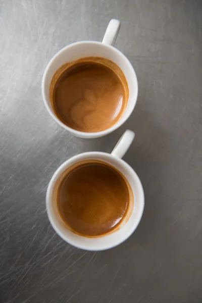 Barista beim Kaffee — Stockfoto