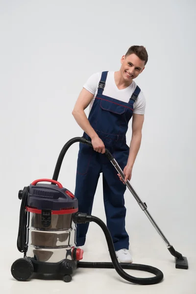 Janitor depriving you from dirt — Stock Photo, Image