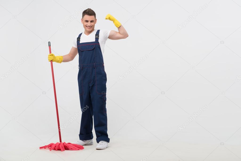 Janitor depriving you from dirt