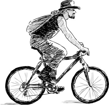 Bisikletli adam