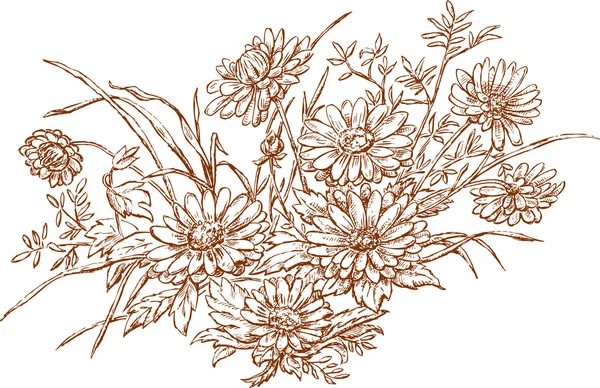 Bouquet — Image vectorielle