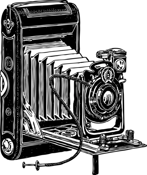 Урожай камери — стоковий вектор