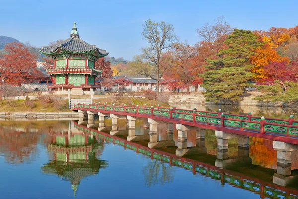 Дворец Кёнбокгун, Сеул, Южная Корея — стоковое фото