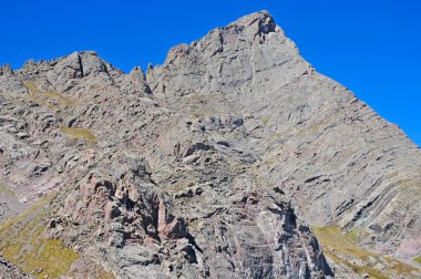 Crestone Needle, Sangre de Cristo Range, Rocky Mountains Colorado clipart