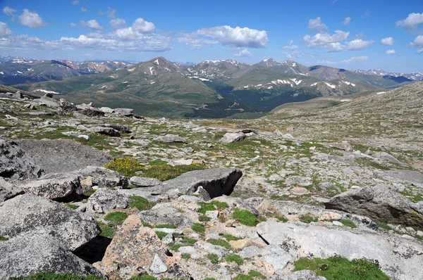 Front Range from Mount Evans — Stock Photo, Image