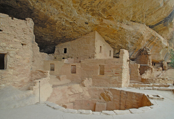 Anasazi Cliff Dwellings at Mesa Verde National Park, Colorado