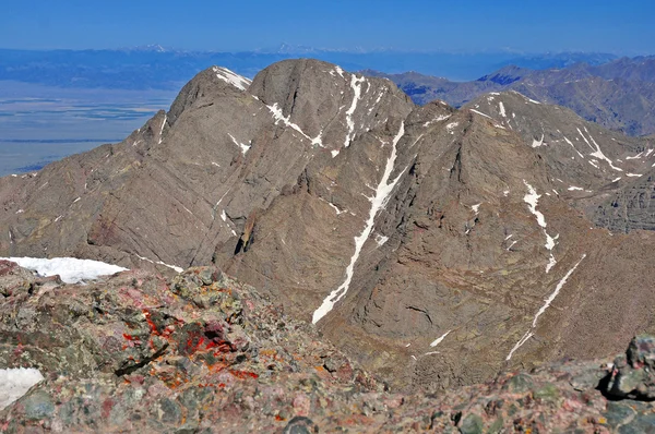 Kit Carson ve challenger zirveleri, rocky Dağları, colorado — Stok fotoğraf