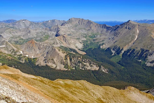 Sawatch Range from Huron Peak, Rocky Mountains, Colorado — Stock Photo, Image