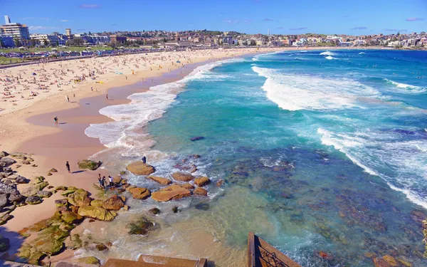 Playa de Bondi, sydney australia —  Fotos de Stock